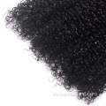 Vendedores al por mayor de cabello italiano Afro Kinky Curly Hair Bundle Virgin Human Hair Extensions